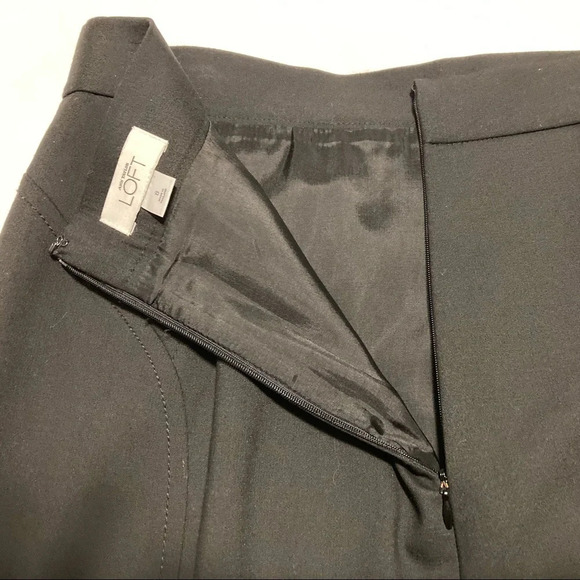 NWOT Ann Taylor LOFT Black Pencil Skirt 8 - Picture 13 of 13